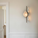 Florii 3 Vägglampa Dark Bronze/White Florii 3 Vägglampa Dark Bronze/White