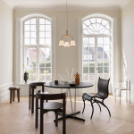 Asteea 3 Ljuskrona Satin Brass/Ripple Clear Asteea 3 Ljuskrona Satin Brass/Ripple Clear