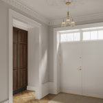 Asteea 3 Ljuskrona Satin Brass/Ripple Clear Asteea 3 Ljuskrona Satin Brass/Ripple Clear