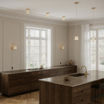 Asteea Vägglampa Satin Brass/Ripple Clear Asteea Vägglampa Satin Brass/Ripple Clear