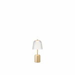 Asteea Bordslampa Portable Satin Brass/Ripple Clear Asteea Bordslampa Portable Satin Brass/Ripple Clear