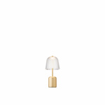 Asteea Bordslampa Portable Satin Brass/Ripple Clear Asteea Bordslampa Portable Satin Brass/Ripple Clear