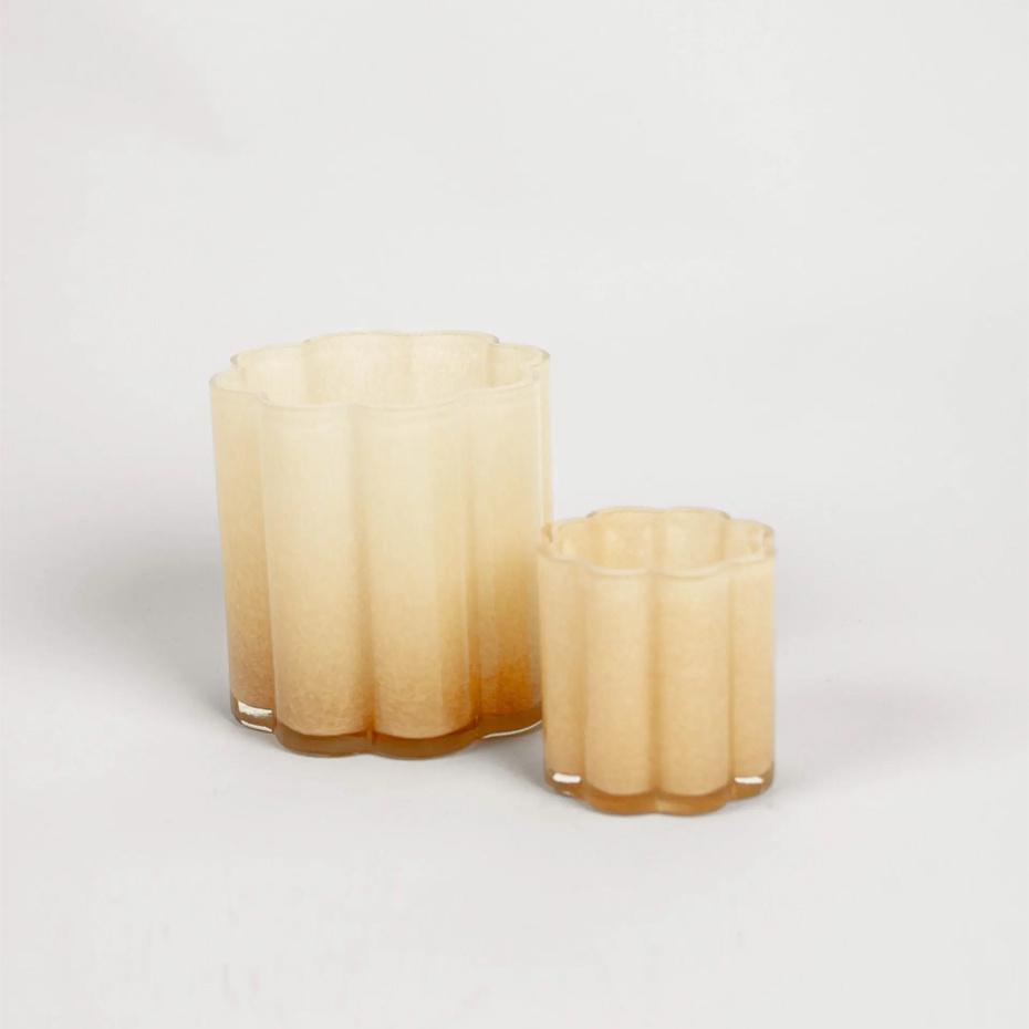 Clara Ljuslykta 10cm Beige