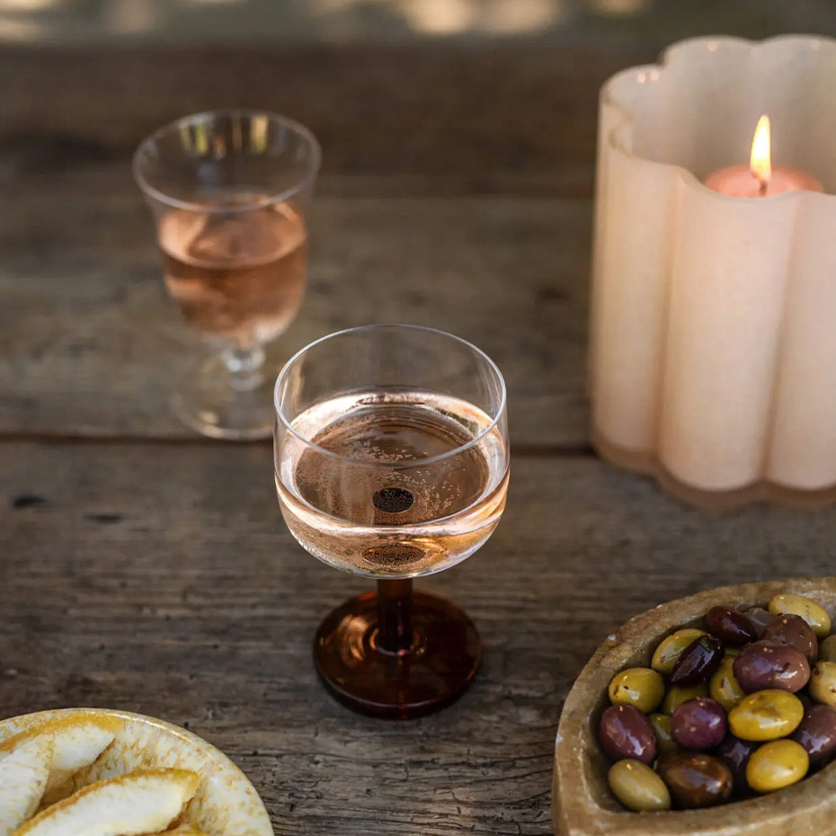 Clara Ljuslykta 15cm Beige