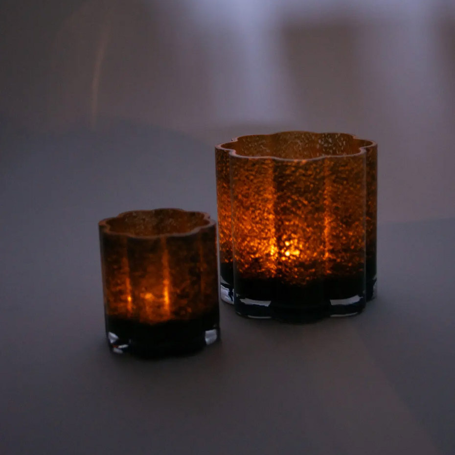 Clara Ljuslykta 15cm Olivgrön