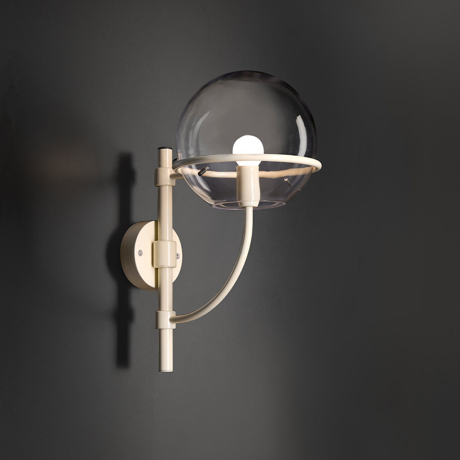 Lyndon 161 Vägglampa Ivory