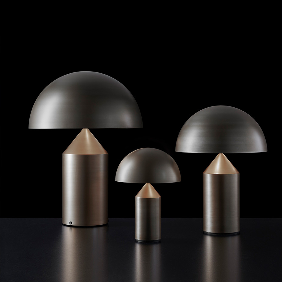 Atollo 238 Bordslampa Small Satin Bronze