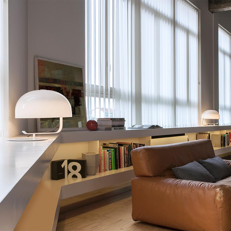 Zanuso 275 Bordslampa White