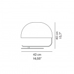 Zanuso 275 Bordslampa White Zanuso 275 Bordslampa White