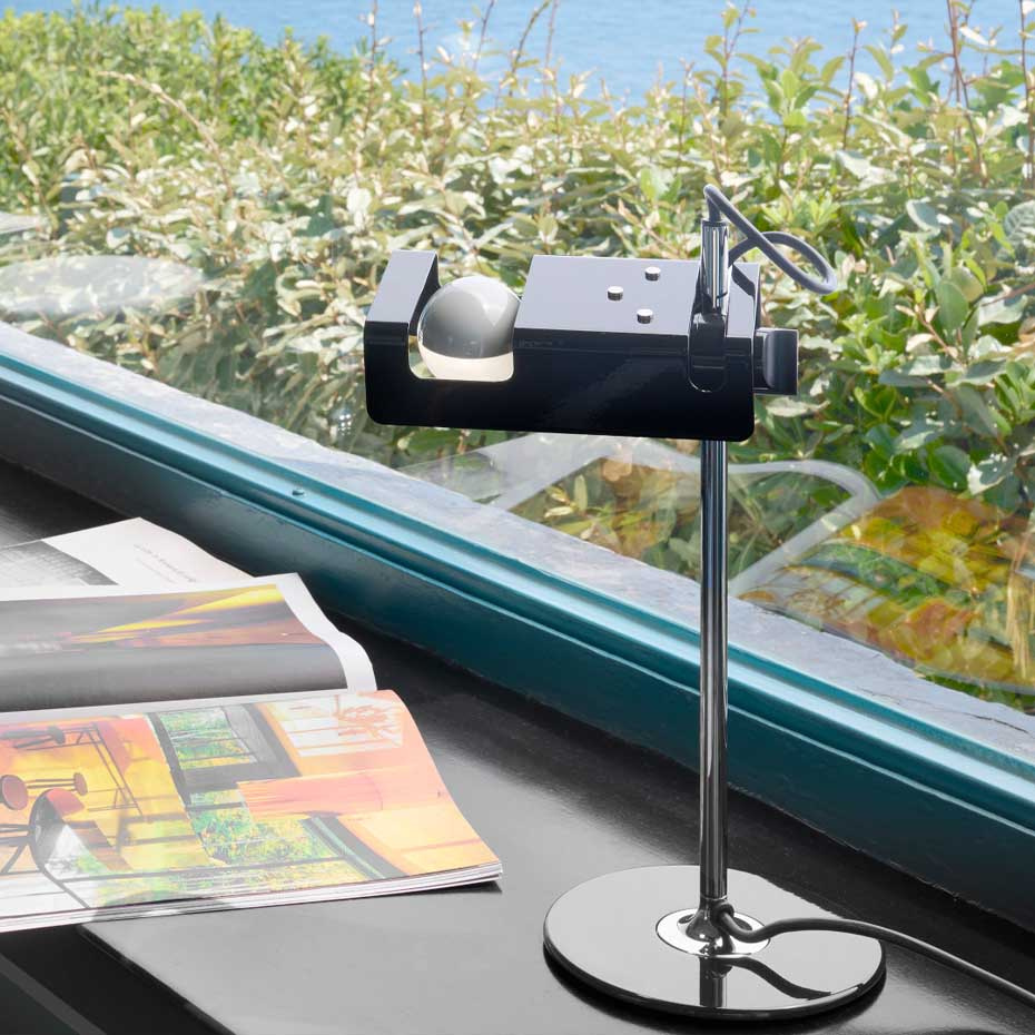 Mini Spider 294 Bordslampa Lacquered Black