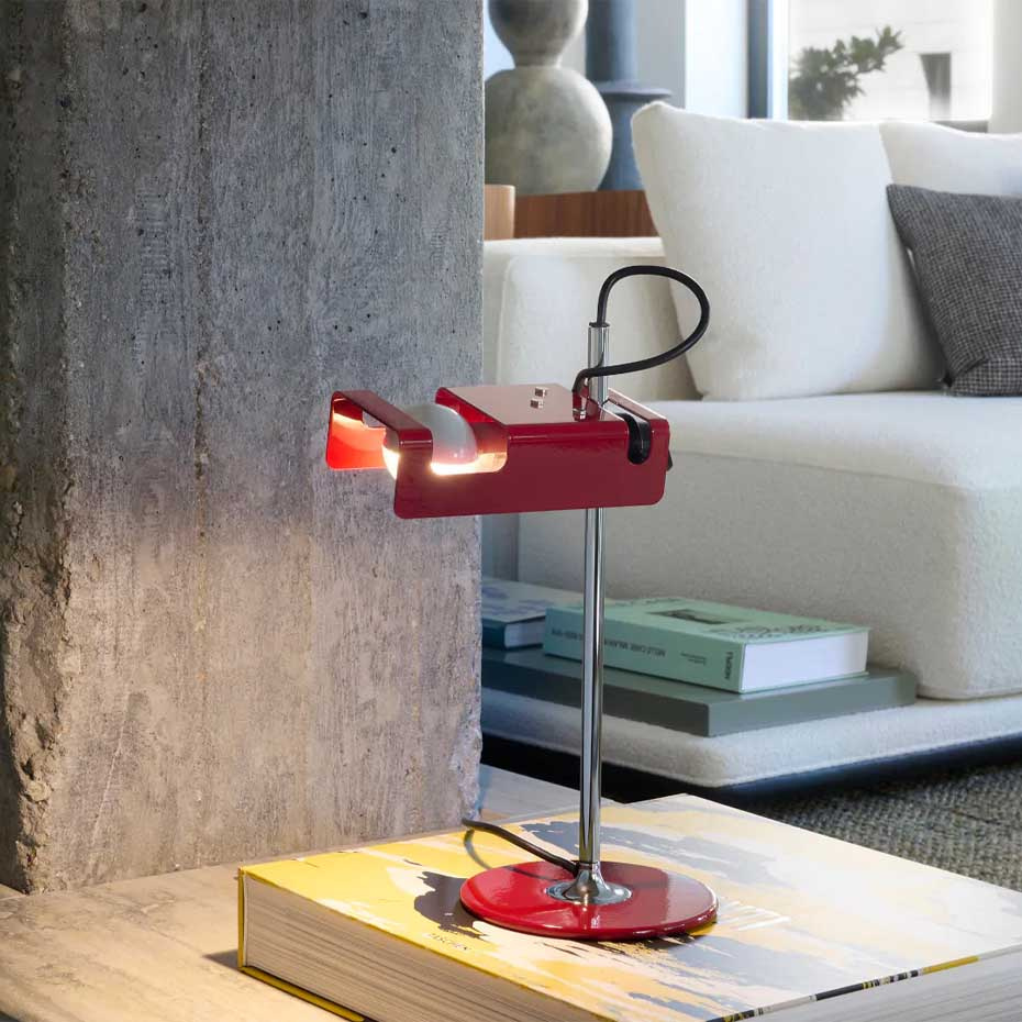Mini Spider 294 Bordslampa Scarlet Red