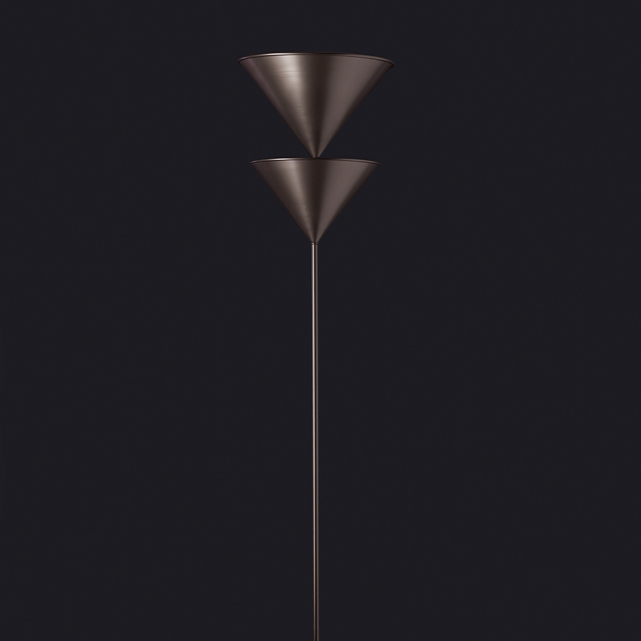 Pascal 345/L Golvlampa Anodic Bronze