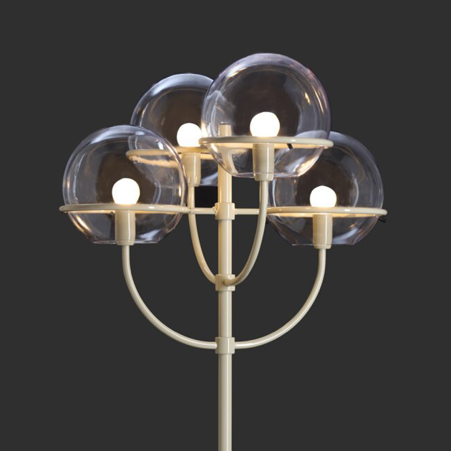 Lyndon 351 Golvlampa Ivory