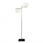 Alba 383 Golvlampa Satin Brass/Polished Opaline Alba 383 Golvlampa Satin Brass/Polished Opaline