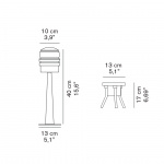 Fresnel 1148/EC Pollare Lacquered Black Fresnel 1148/EC Pollare Lacquered Black