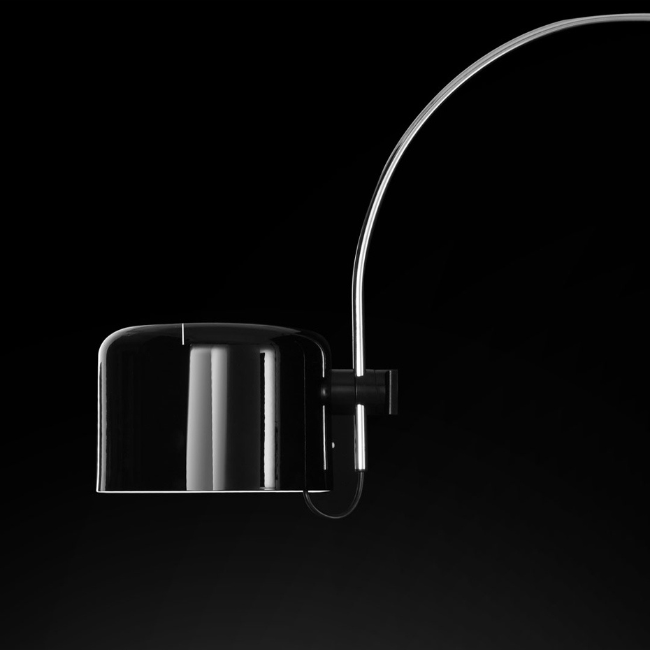 Coupé 1158 Vägglampa Lacquered Black