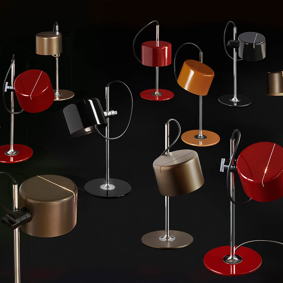 Mini Coupé 2201 Bordslampa Lacquered Black