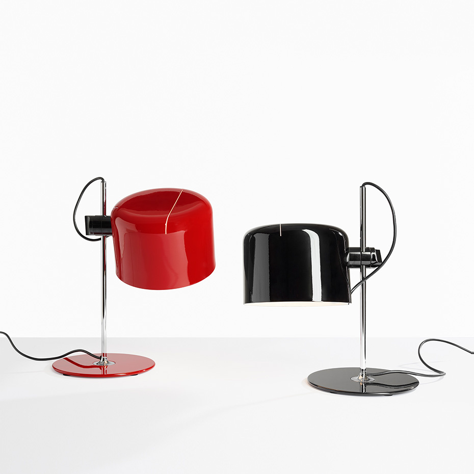 Coupé 2202 Bordslampa Lacquered Black