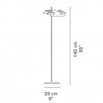 Spider 3319 Golvlampa Lacquered Black Spider 3319 Golvlampa Lacquered Black