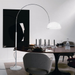 Coupé 3320/R Golvlampa Lacquered White Coupé 3320/R Golvlampa Lacquered White