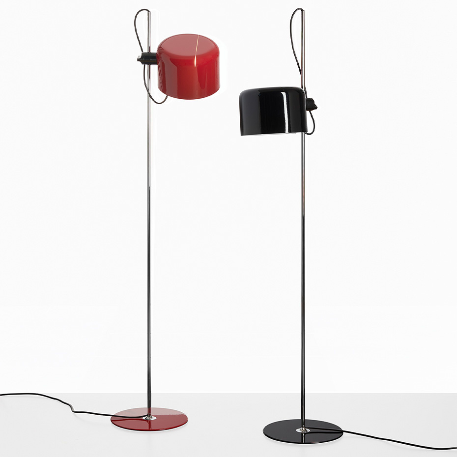 Coupé 3321 Golvlampa Scarlet Red