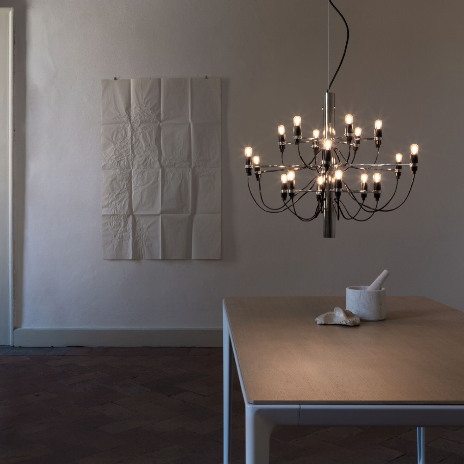 Sarfatti 2097/18 Ljuskrona LED Chrome