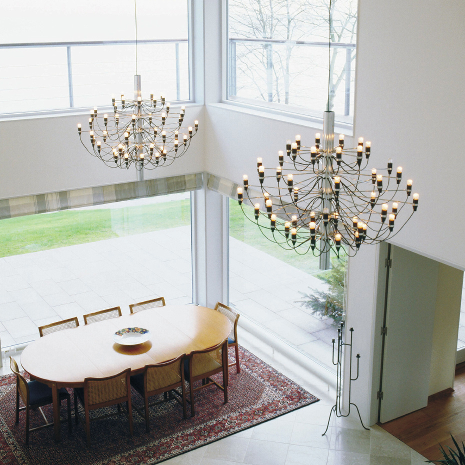 Sarfatti 2097/50 Ljuskrona LED Chrome