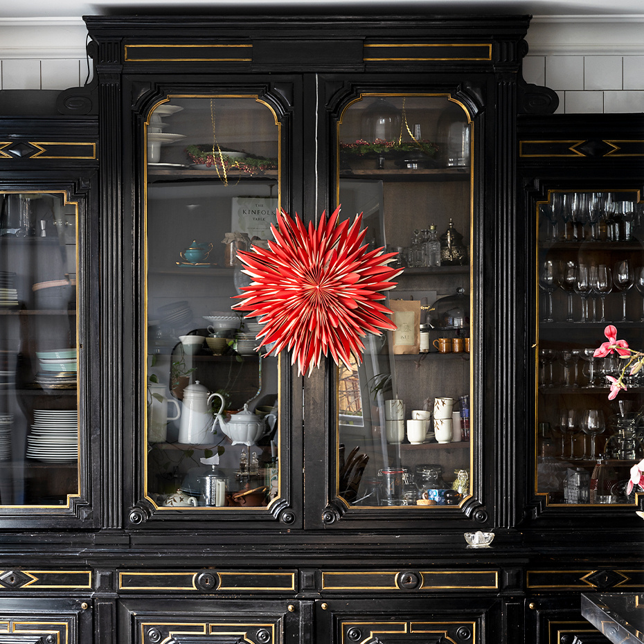 Maja Stjärna 60cm Röd