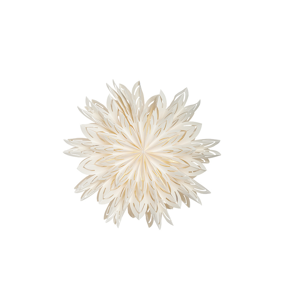 Watt & Veke Siv Stjärna 60cm Vit