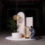 Anwar T 45 Pendel Golden Matte Anwar T 45 Pendel Golden Matte