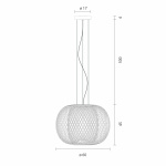 Anwar T 45 Pendel Golden Matte Anwar T 45 Pendel Golden Matte