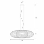 Anwar T 30 Pendel Golden Matte Anwar T 30 Pendel Golden Matte