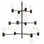 Aballs 12 Ljuskrona Black Aballs 12 Ljuskrona Black