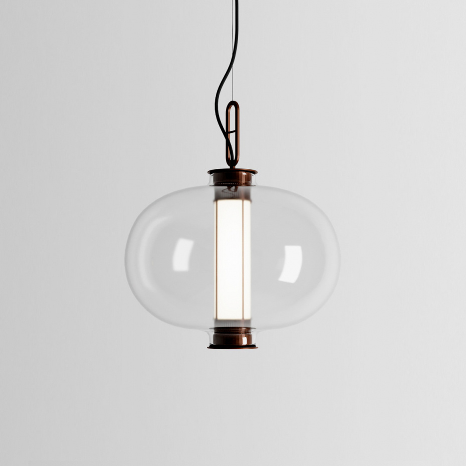 Bai T MA MA Pendel Aged Bronze/Transparent