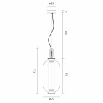 Bai T BA BA Pendel Aged Bronze/Transparent Bai T BA BA Pendel Aged Bronze/Transparent