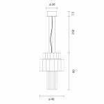 Babel T PE Pendel Golden Babel T PE Pendel Golden