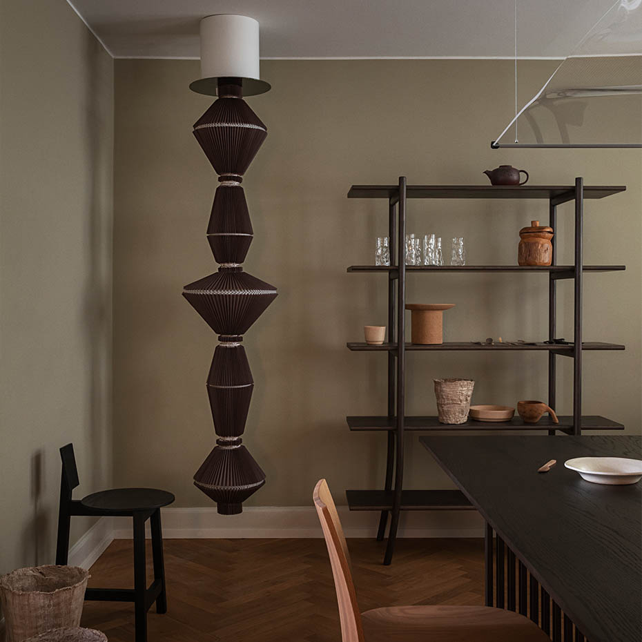 Oïphorique T PE Pendel Light Grey