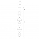 Oïphorique T PE Pendel Light Grey Oïphorique T PE Pendel Light Grey