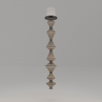 Oïphorique T GR Pendel Light Grey Oïphorique T GR Pendel Light Grey