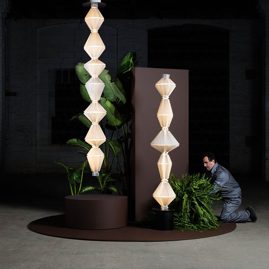 Oïphorique T GR Pendel Light Grey