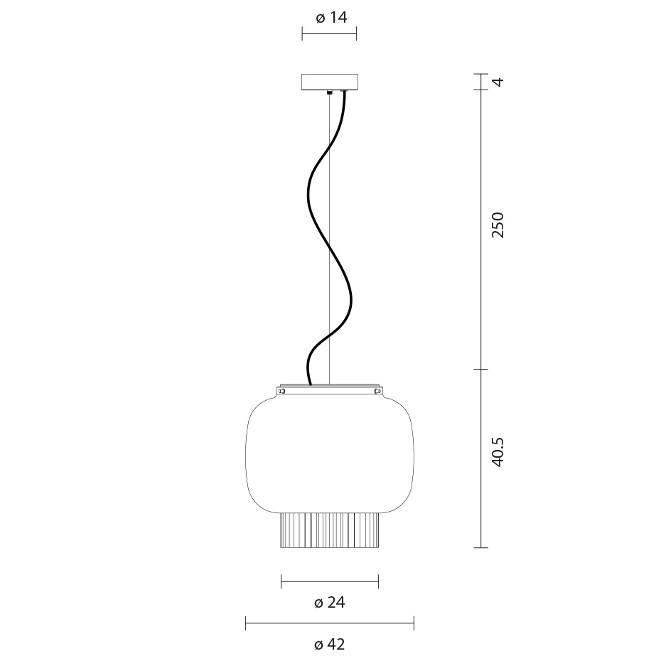 Manila T GR Pendel Golden