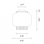 Manila C GR Plafond Golden Manila C GR Plafond Golden