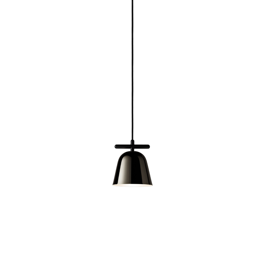 Lighto T GR Pendel Matt Black/Black Chrome