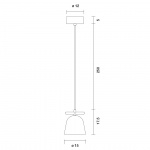 Lighto T GR Pendel Matt Black/Black Chrome Lighto T GR Pendel Matt Black/Black Chrome