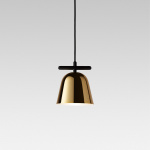 Lighto T GR Pendel Matt Black/Glossy Golden Lighto T GR Pendel Matt Black/Glossy Golden