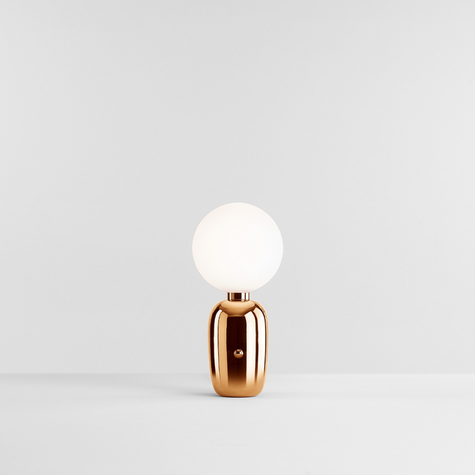 Aballs M PE Bordslampa Golden