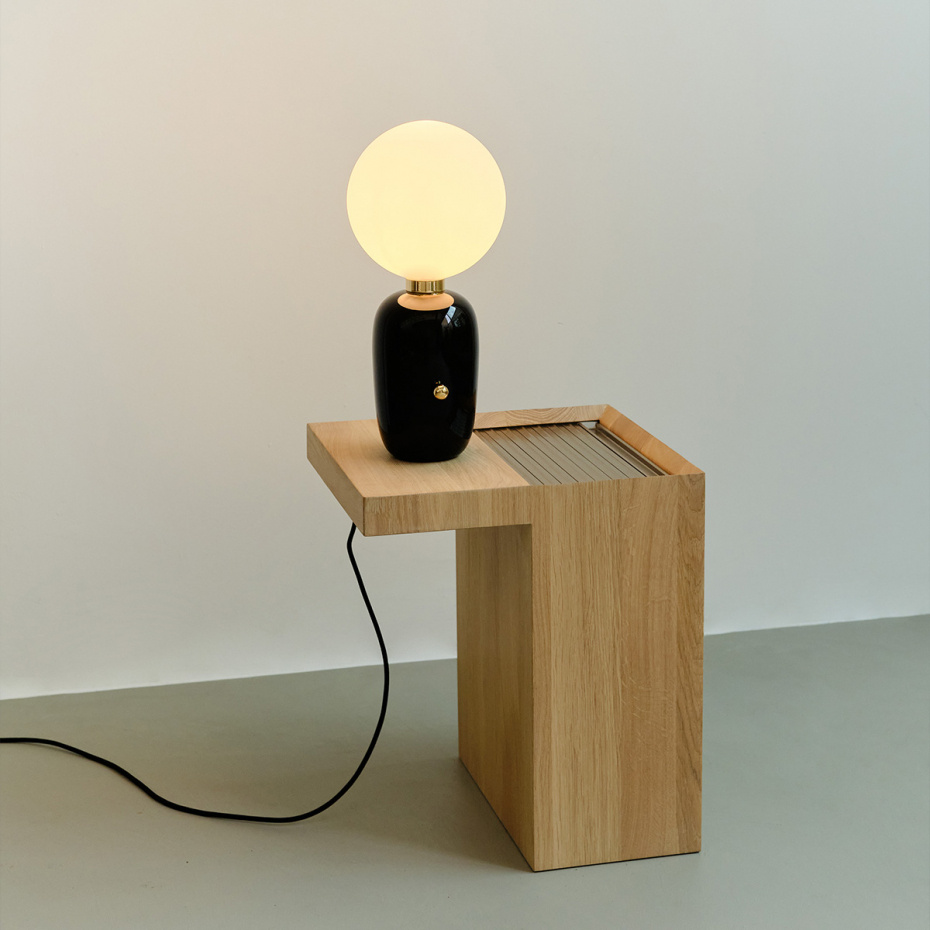 Aballs M GR Bordslampa Black