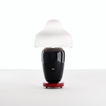 Chinoz Bordslampa Black/Burgundy Chinoz Bordslampa Black/Burgundy