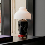 Chinoz Bordslampa Black/Burgundy Chinoz Bordslampa Black/Burgundy
