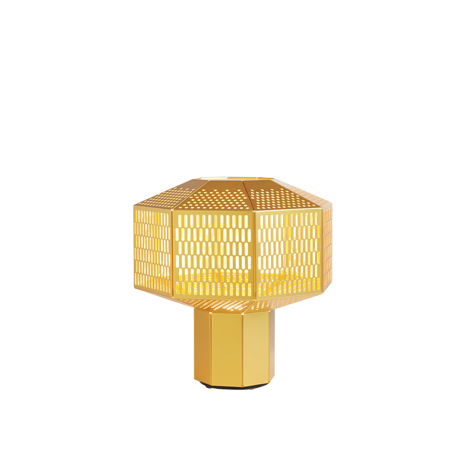 Parachilna Ma-Rock M Bordslampa Golden